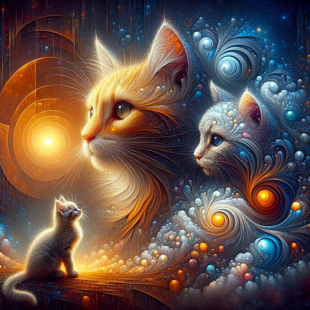 Cat Now Kitten Went From Being Alone In The World To Feeling At Home With Other ...